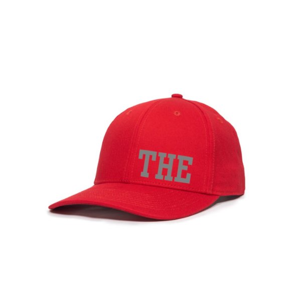 THE Ohio (Ohio Colors) Premium Flex Fit / Fitted Solid Back Hat - Picture 2 of 12